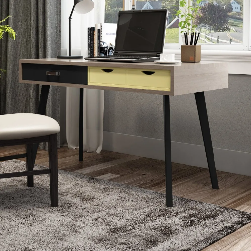  Home Computer Desk Office 120 * 60 cm Strong Thickening Modern Computer Stand Home Student Study/Wr