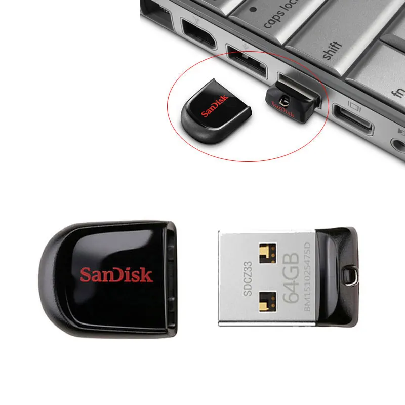 SanDisk USB флеш-накопитель USB 2,0 16G 32G 64G флеш-накопитель SanDisk SDCZ33