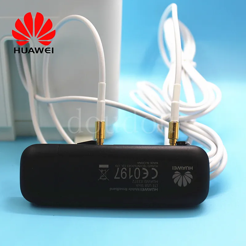 Модем Huawei 4G E3372 USB флешка с антенной для ZTE MF79U LTE 150 Мбит/с Datacard PK E8372 E8377|3G/4G роутеры| |
