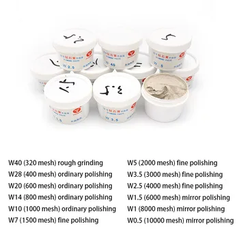 

1pcs red bull diamond grinding diamond paste metal mold stainless steel jade sharpening polishing paste water and oil dual-use