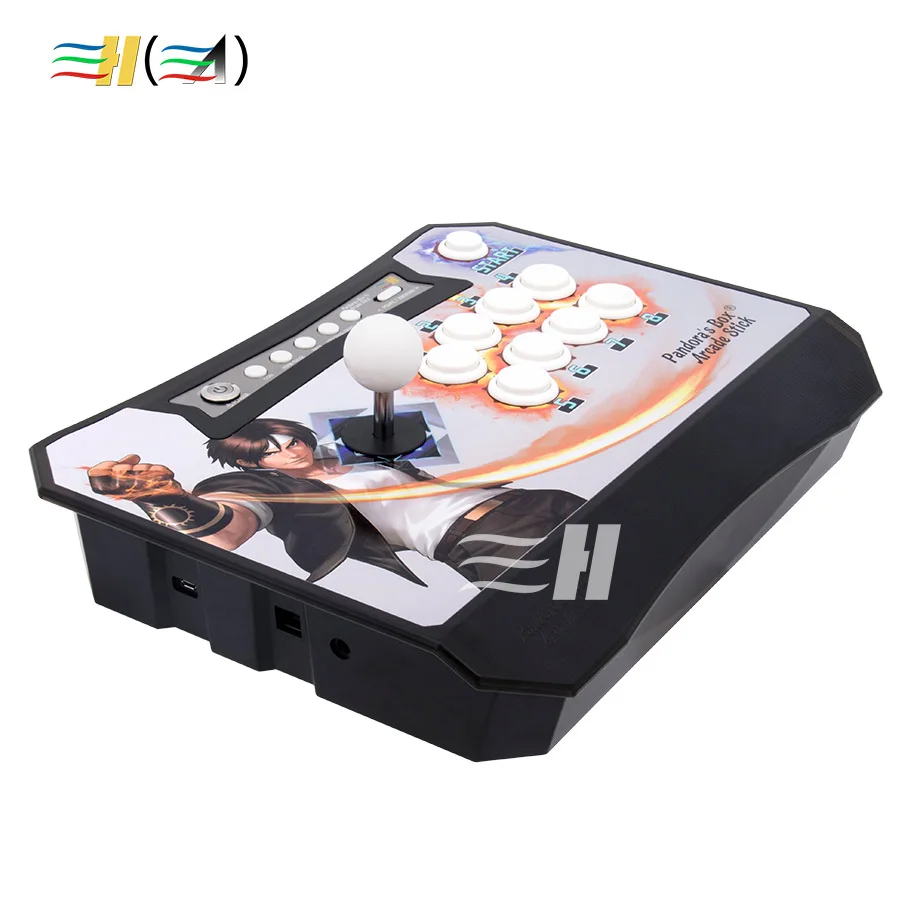 Arcade Controller Kit Pandora Box 6 1300 Wireless Arcade Stick 1300 in 1 HDMI VGA USB to TV PS3 PC support fba mame ps1 3d game