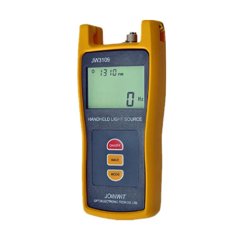 

Handheld JW3109 Fiber optic light source 1310/1550nm Fiber red light source Fiber optic light source meter Free shipping