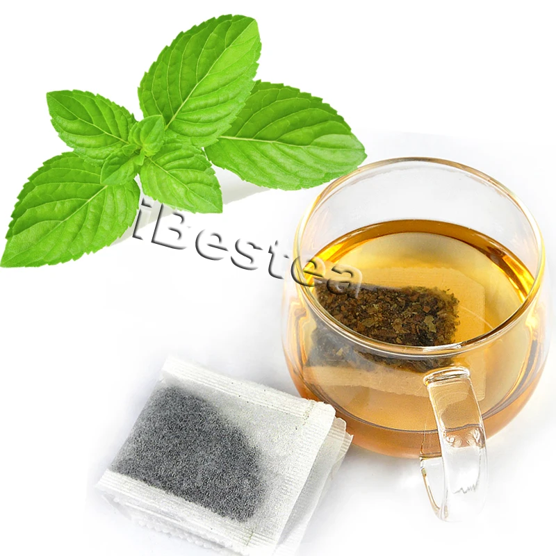 

100pcs,Fragrant Mint Flavor White Teabag,Baicha,Healthy tea,Free shipping,CTD015