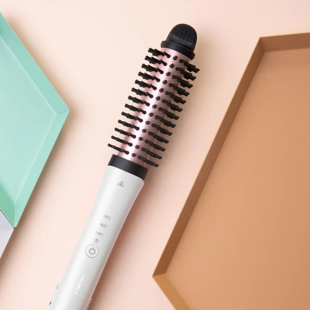  Original xiaomi mijia professional straight hair curler comb hair styling anti-scalding design pers