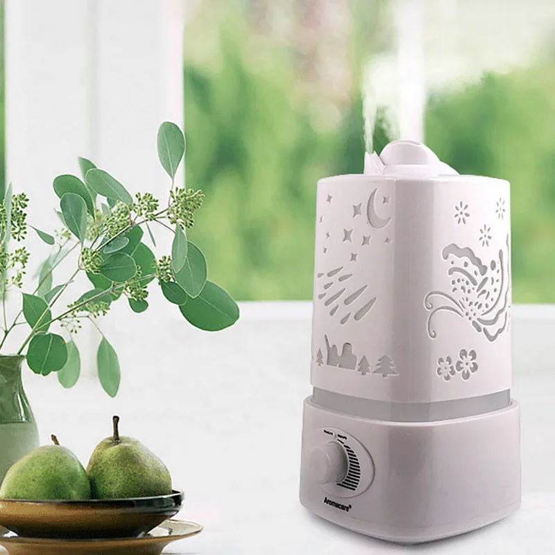 

IVYSHION 2018 Mini LED Night Light With 1500ml Ultrasonic Air Humidifier Home Essential Oil Diffuser Humidificador Mist Maker