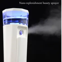 NewFace Sauna Spa Sprayer Beauty Hydrating Water Portable Facial Body Steamer Ultrasonic Humidifier Whitening Nano Face Cleaning