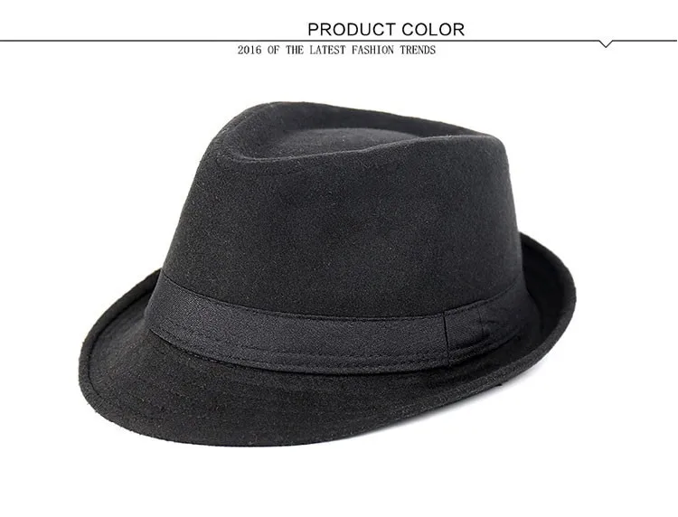 Мужские фетровые шляпы с широкими полями, джазовые кепки, шляпа с плоским верхом, кепки, кепки в коротком стиле