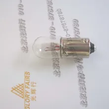 6,3 V 1W BA9S Миниатюрная лампа, 6.3V1W T10x28 лампа