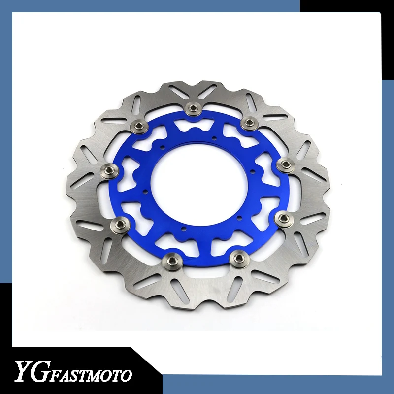 320MM Front Wavy Floating Brake Disc Rotor For YZF WRF YZ250 YZ250F