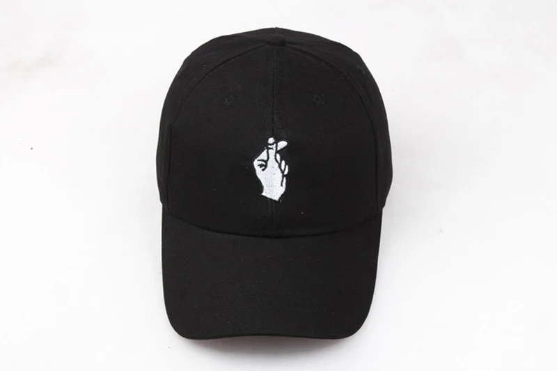Unisex Embroider Baseball Cap Heart Love Gestures Finger Snapback Hat Novelty Women Men Summer Fashion Golf Casual Hats CP0044 (8)