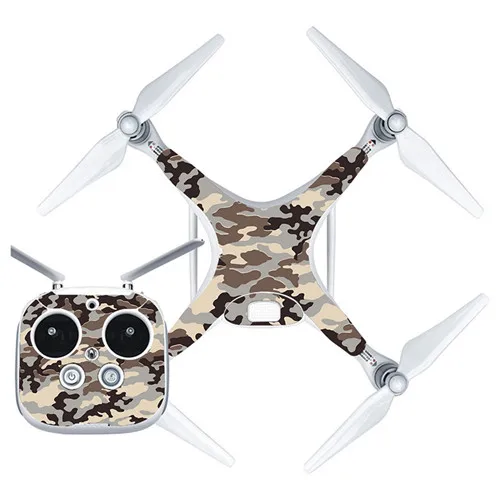 YSDJ40011 Винил протектор кожного покрова Стикеры наклейка для DJI Phantom 4 кожи Стикеры для В виде ракушки+ контроллер для DJI 4 аксессуар - Цвет: YSDJ40011