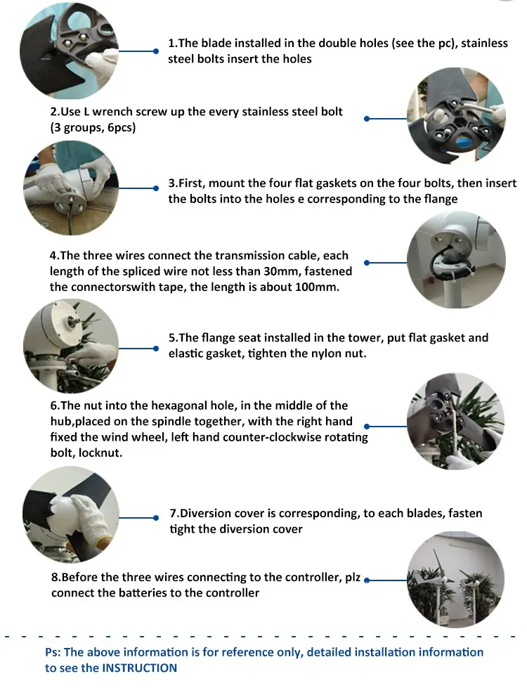 installation guide of wind turbine