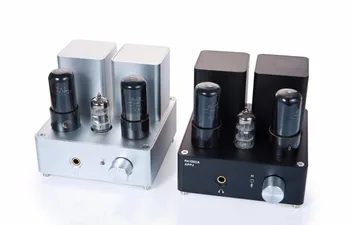 

Tube Headphone Amplifier 6n4 ( 12ax7 ) 6P6P( 6v6 ) lamp headset amps