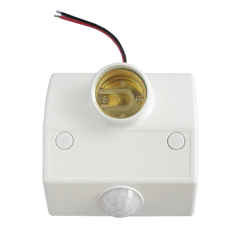 

TD TAD-K218A E27 220V Infrared Motion PIR Sensor Automatic LED Light Lamp Holder Switch