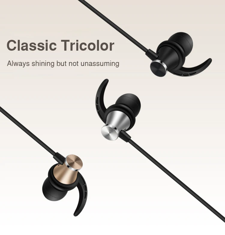 Magnetic Sports Running Bluetooth Earphones Bass Stereo Metal Bluetooth Headphone Earbuds Wireless Headset for iphone samsung (10)