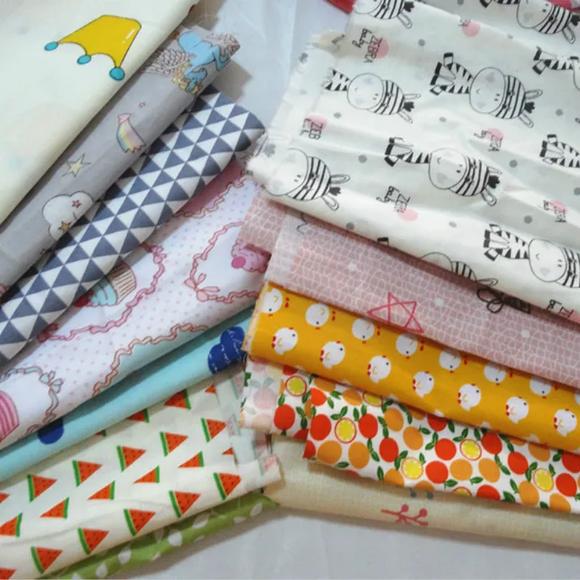 Aliexpresscom Buy Special Offer Printed Kids Twill Cotton Fabricpatchwork Clothdiy Sewing Quilting Fat Quarters Material For Babychild From - 