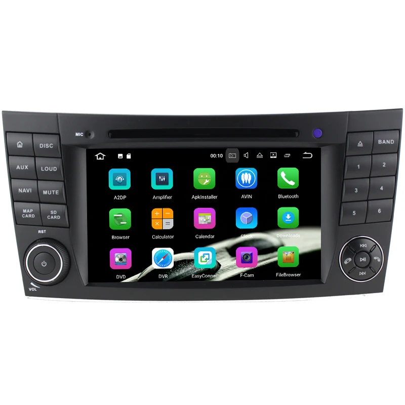 Cheap HIFIF 2G RAM 1024*600 Quad Core Android 7.12 Car DVD For Mercedes BENZ W211 E Class W219 CLS Player GPS 3G Radio Support DTV DAB 4