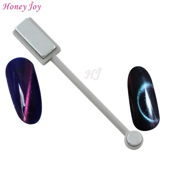 

Dual Sides Square/Round Strong Magical Magnet Sticker Magnetism Strip/S/Curve/Spread out Pattern for Cat Eye UV Gel Polish Nail