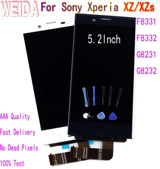 

WEIDA For Sony Xperia XZP G8142 G8141 XZ F8331 F8332 LCD Display Touch Screen Digitizer Assembly For Sony XZs G8231 G8232 LCD
