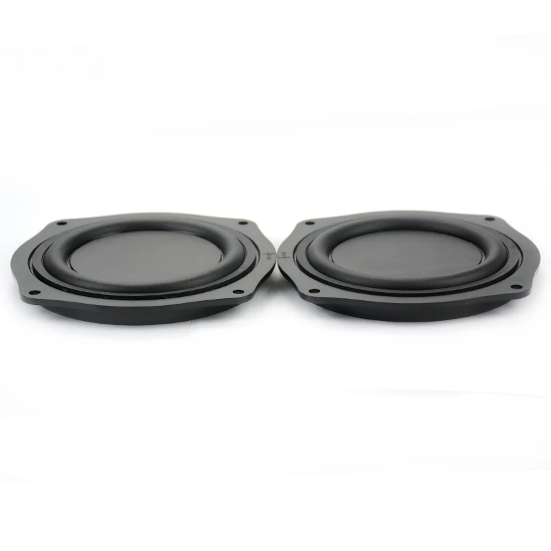 2Pcs 4Inch Audio Speakers DIY Bass Speaker Vibrating Membrane Passive Bass Woofer Diaphragm Plate audio speakers speaker repair parts