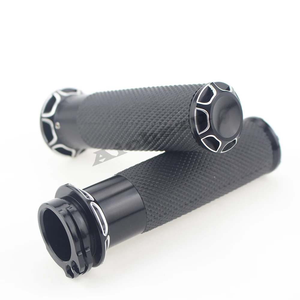 ACZ Motorcycle 25mm Grips Handle Bar Grip Aluminum Dual Density