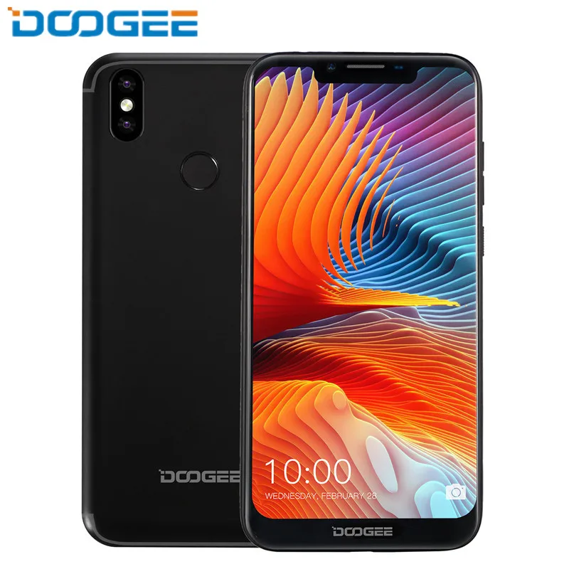 Смартфон Doogee 5500 Lite 4G 13 МП + 8 Мп 2 ГБ 16 6 19 дюйма 19:9 Android 1 четырёхъядерный мАч OTA