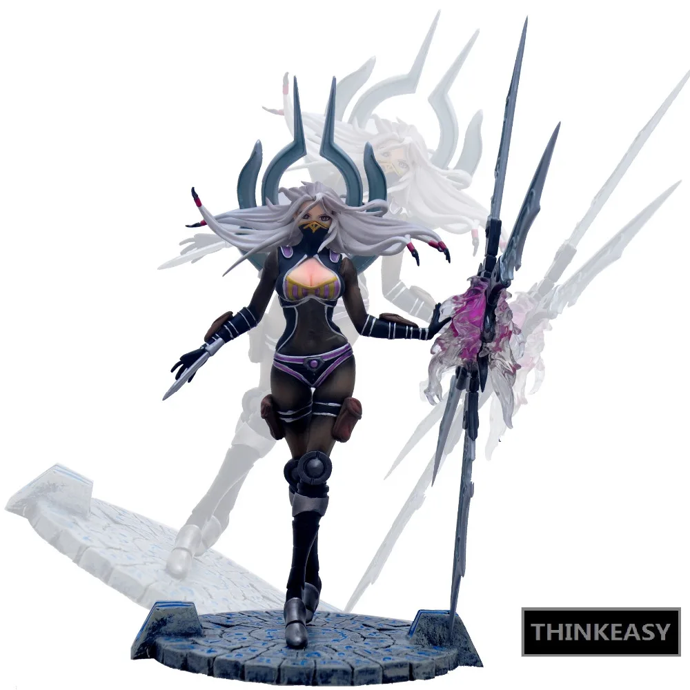 

LOL 23cm PVC Action Figure High quality kids toy Online game Blades Irelia PVC Anime Figure Toy Collection model gift New Hobby