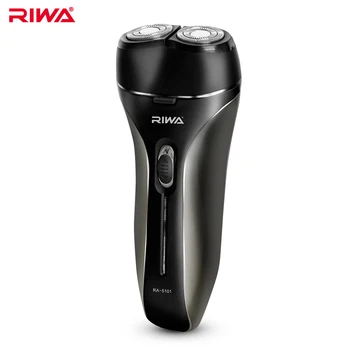 

RIWA Rechargeable Rotary Male Electric Shaver Rechargeable Man Trimmer Two Blade Electric Razor Machine For Shaving RA-5101