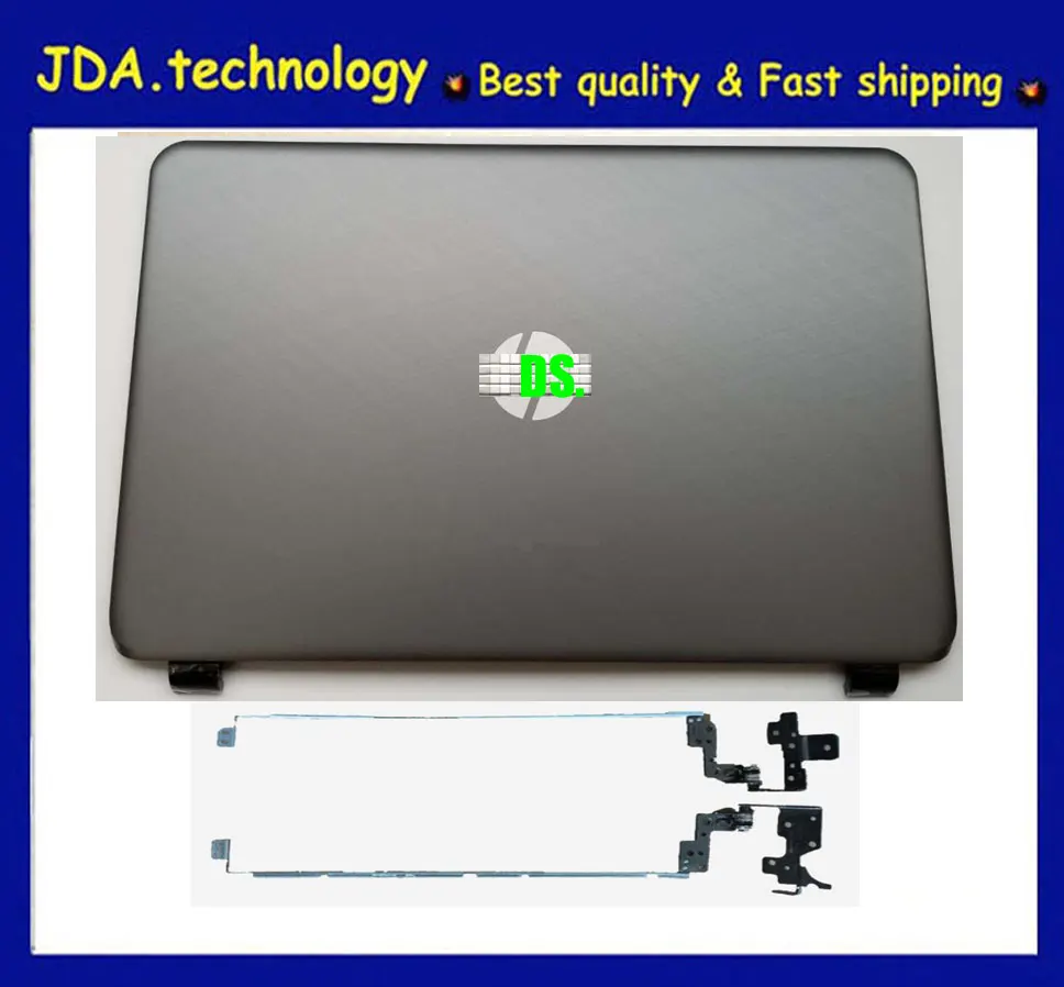 LCD back cover hinge Wellendorff серебристый для hp 250 255 G3 15-G 15-R 15-H 15Z-G 760967-001 15-G001XX 15-G010DX задняя крышка и передняя рамка и петли - Цвет: LCD back cover hinge