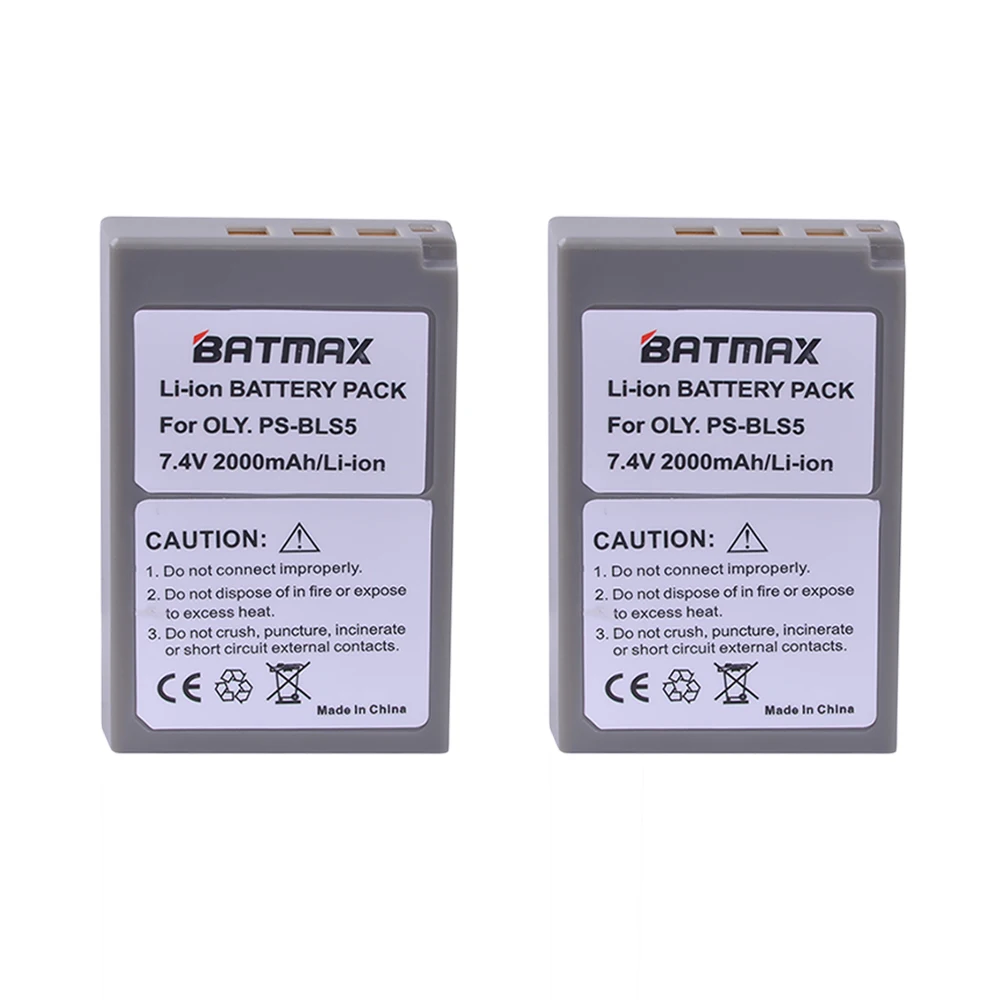 2 шт. 2000 мА · ч|for olympus|battery bls-5olympus battery bls-5 |