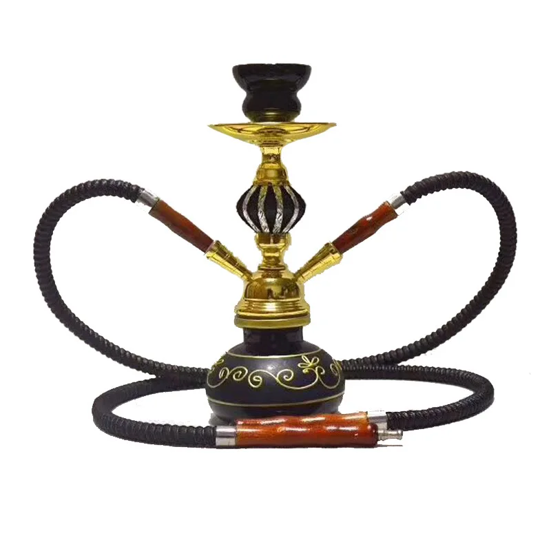 Hookah Shisha Chicha Pipe Accessories Dual Smoking Smoke Pipe SishaNargila