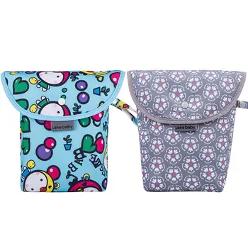 

Large Size Multi-functional Reusable Baby Diaper Storage Bag Outdoor Waterproof Bag With Separate Compartment For Wet And Dry