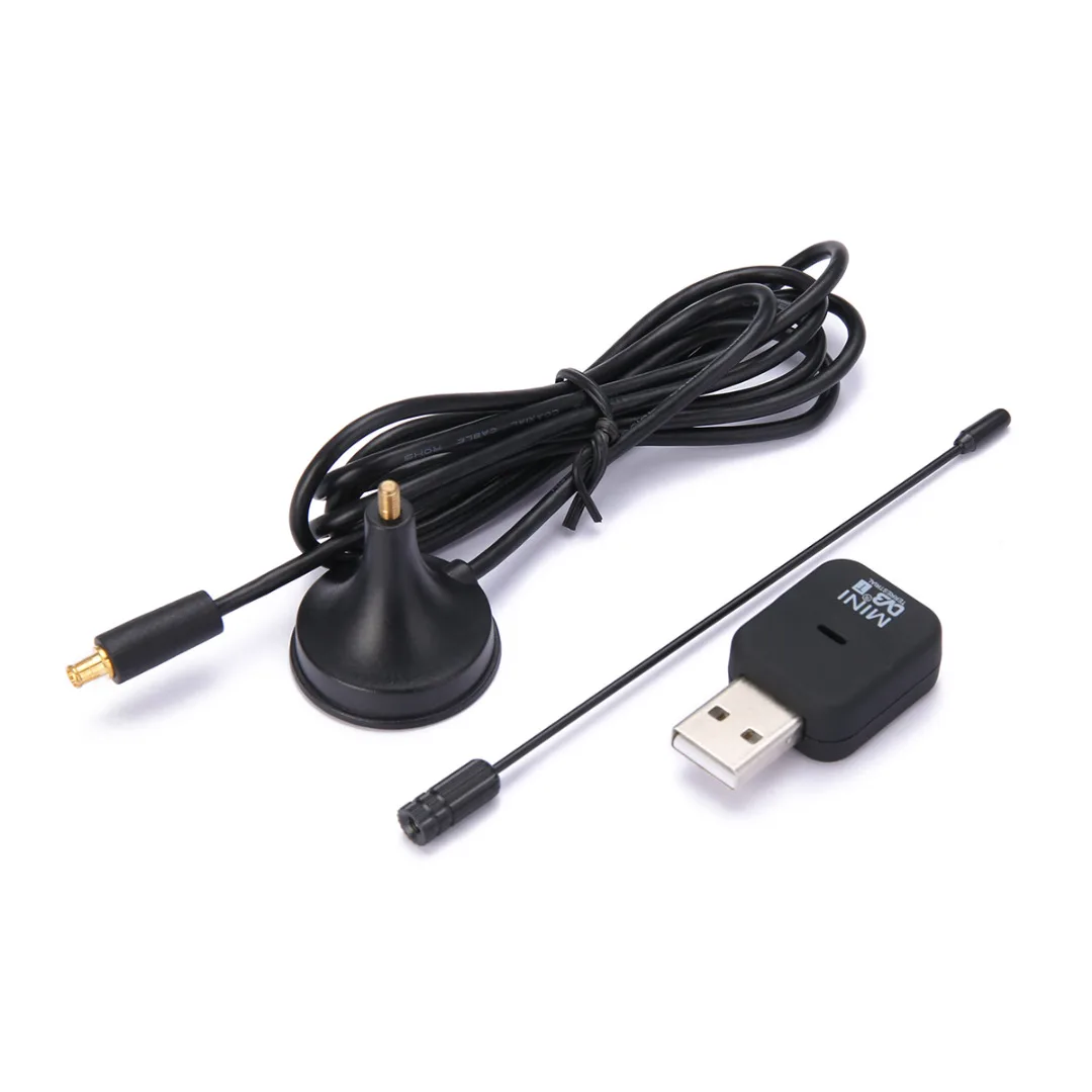 Mini Digital DVB-T USB 2.0 Mobile HDTV TV Tuner Stick Receiver+DVB-T Portable Antenna+Remote Control+Driver CD For HDTV DVD