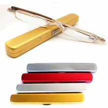 Mayitr мини портативные металлические очки для чтения с полной оправой, 4 цвета, тонкие очки для чтения, очки для дальнозоркости+ 1,0~+ 4,0