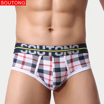 

Soutong 2019 Mens Underwear Boxer Homme Calzoncillos Hombre Boxer Marca Cueca Masculina Slip Homme Cotton Pouch Boxer XXL