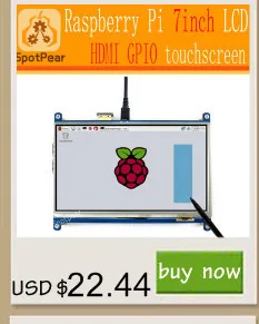 Raspberry Pi 3 Model B 4B/2B/B+/A+ 5 дюймов HDMI GPIO резистивный сенсорный экран ЖК-дисплей 5 дюймов сенсорный экран