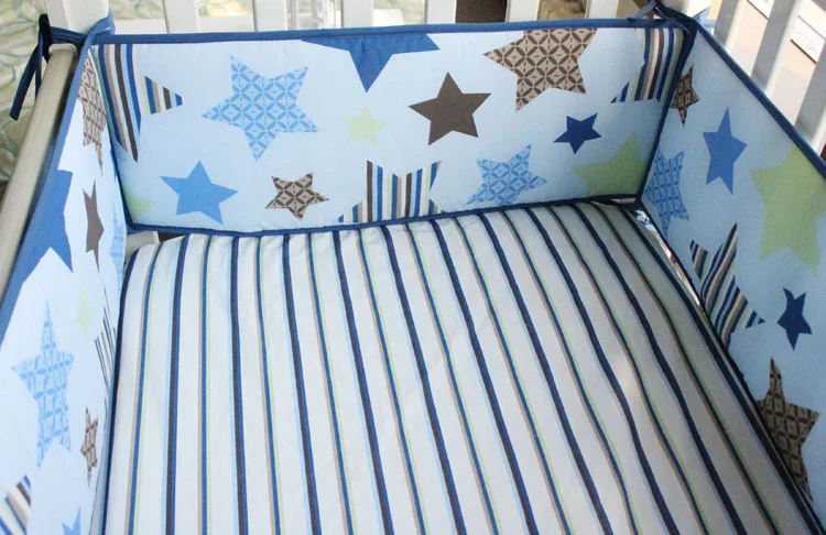 blue star cot bedding