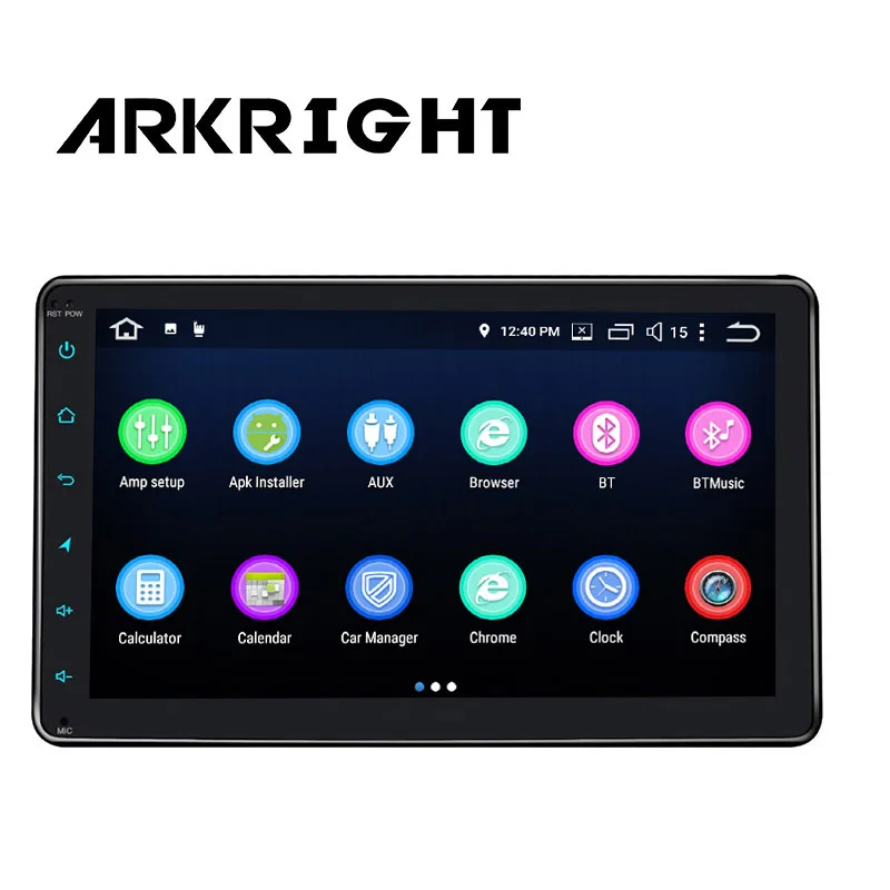 Clearance ARKRIGHT 8" 2 Din Android 8.1 Car DVD Player SC9853 Octa Core 4+64GB Car Radio Audio Stereo/GPS Multimedia Player DSP 4G 5