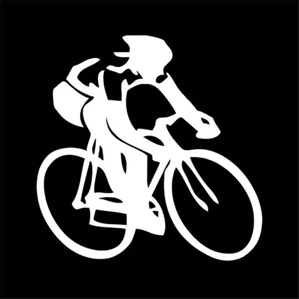 Cunymagos Bicycle Sports Athletes Sticker Decal High Quality Vinyl Reflective Decorative Car Stickers Fashion Car Decal Sticker13.513 (3)