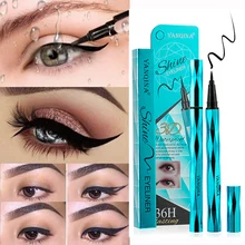 Подводка для глаз жидкий карандаш водостойкий черный макияж для глаз быстросохнущая Стойкая подводка для глаз Профессиональная подводка для глаз