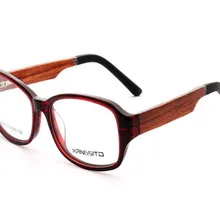 MONGOTEN ретро унисекс Мода полный обод деревянная дужка очков рецепт линзы очки Рамка Леопард Анти-усталость очки для чтения