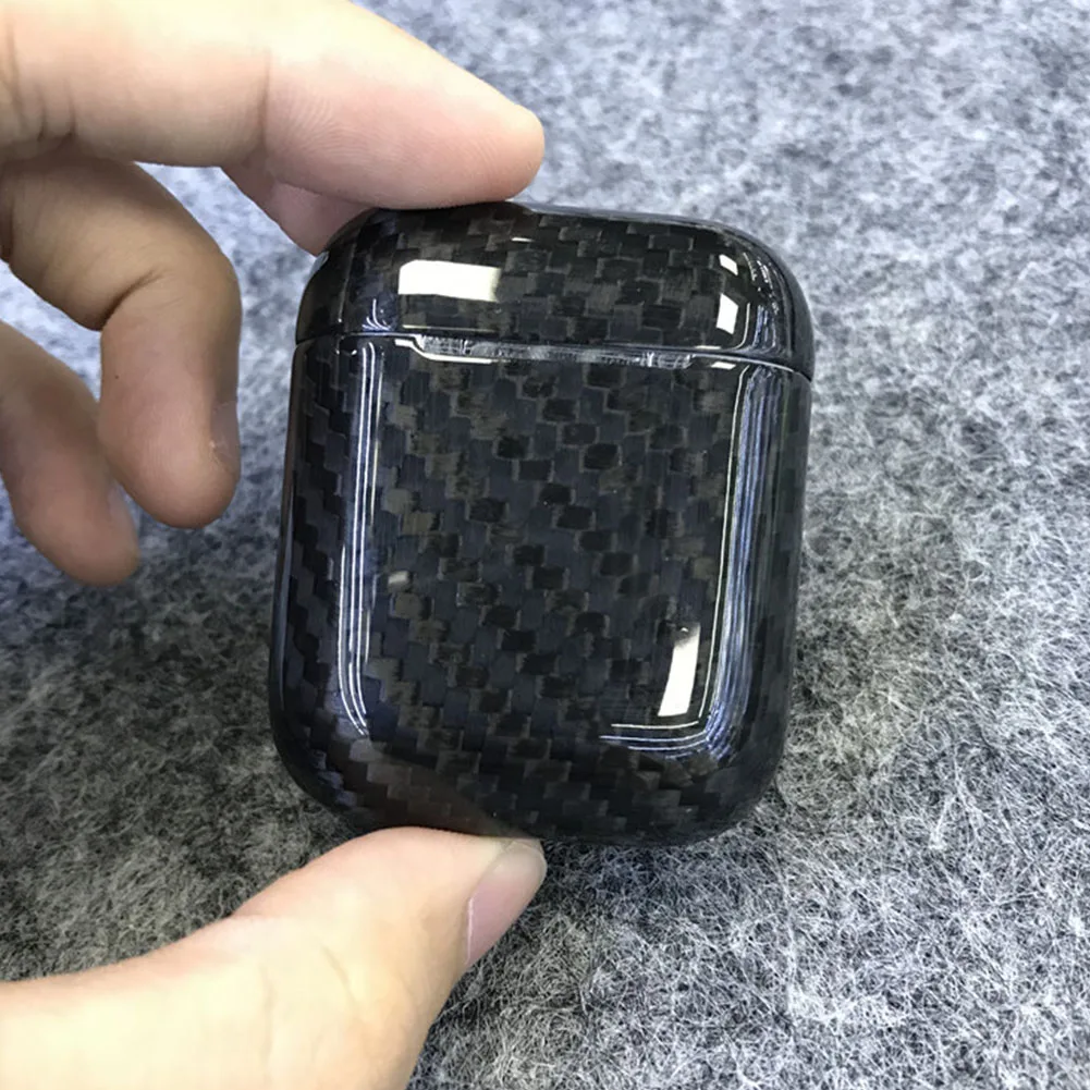 

Eco-friendly Shell Shockproof Protective Case Skin Earphone Accessories Carbon Fiber Cover Charging Box Portable For AirPods