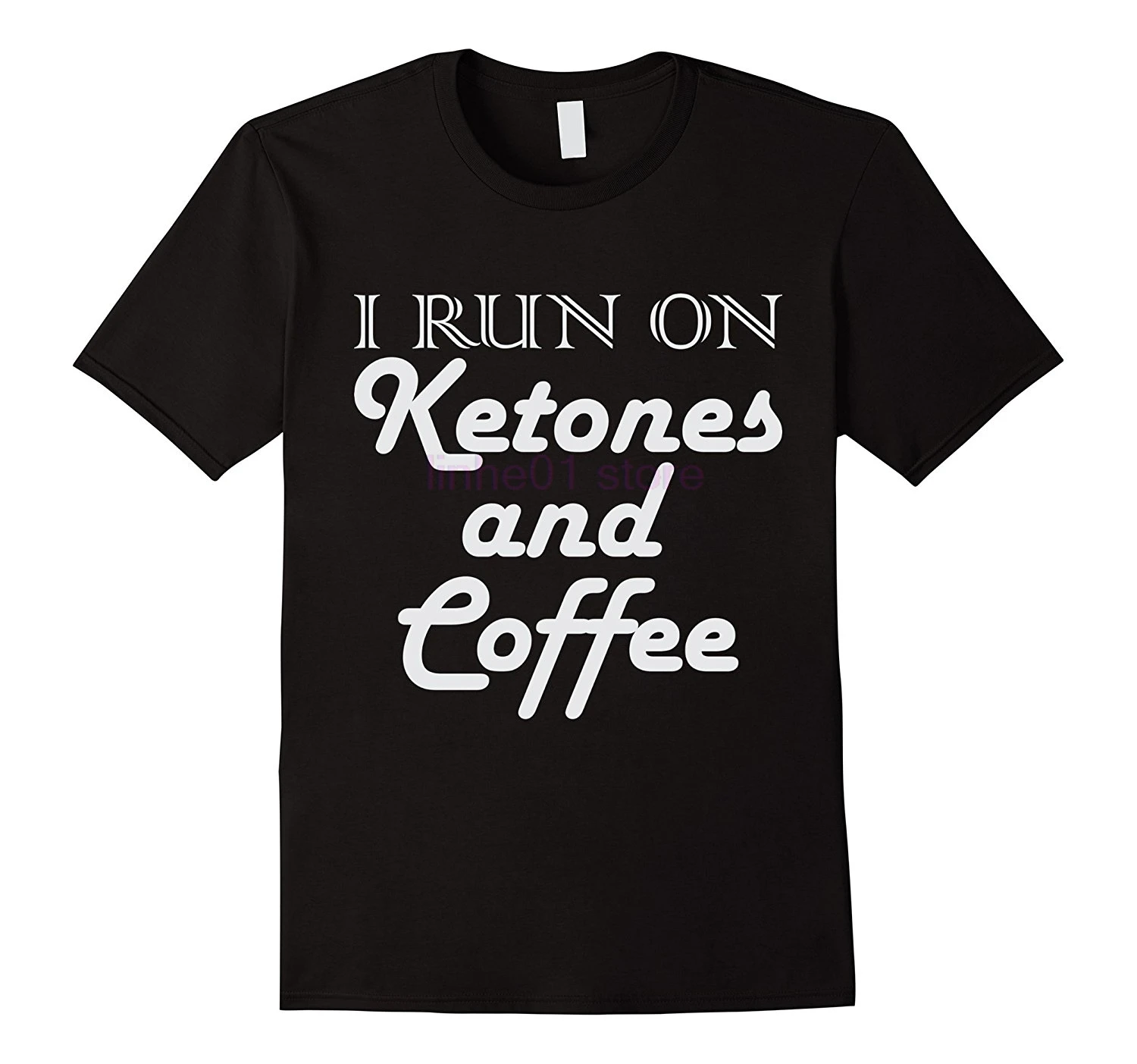 Футболка Keto I Runer on ketines and coffee мужские крутые футболки дизайнерские хит продаж с