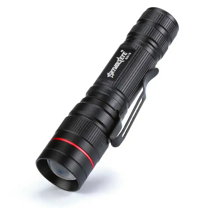 Мини 3500LM Zoomable Q5 светодиодный светильник-вспышка 3 режима фонарь супер яркий светильник мощный светодиодный светильник-вспышка AAA lanterna bike#4A30