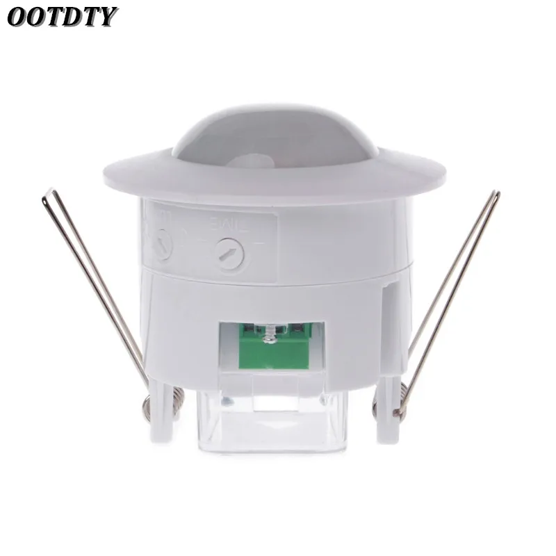 Ootdty 110 240v Ac Mini Adjustable 360 Degree Ceiling Pir