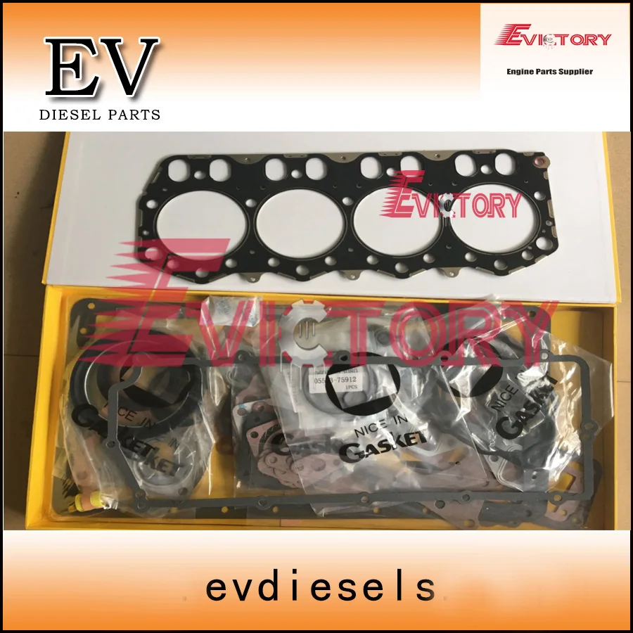 For caterpillar 315DL engine overhaul C4.2 full cylinder head gasket