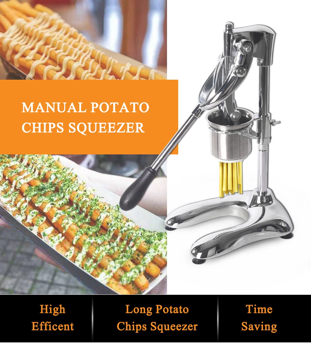 GZZT ручное устройство для резки картофеля подставка для чипсов Американский для картофеля-фри Чип чайник нож для картошки фри производитель для домашнего коммерческого 30 см длинные