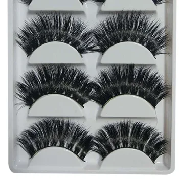 

Pure handmade 3D mink hair eyelashes lengthened encryption 014 models of hot selling models mink false eyelashes