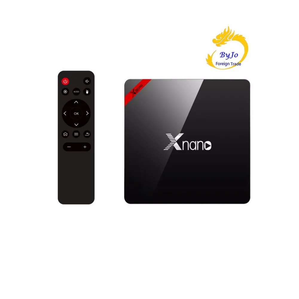 Xnano Android 6 0 TV Box Amlogic S905X четырехъядерный ARM Cortex A53 Top X96 Pro blueteeth box | Электроника