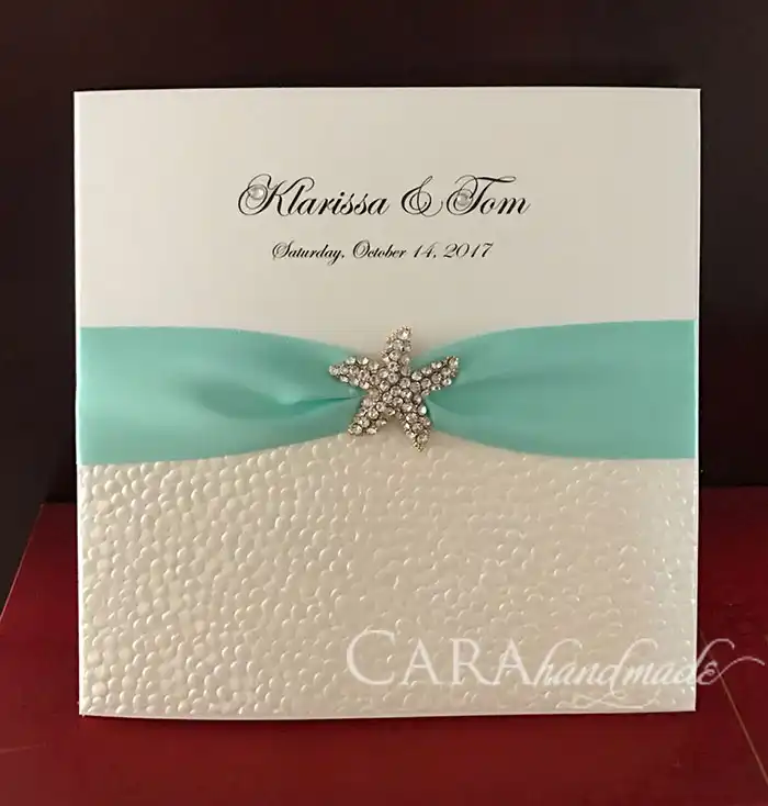 Ca0686 Beach Wedding Invitations Design Invitations Invitation
